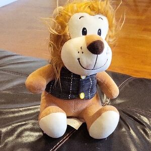 Plush Lion Stuffed Toy - Brown and Cream